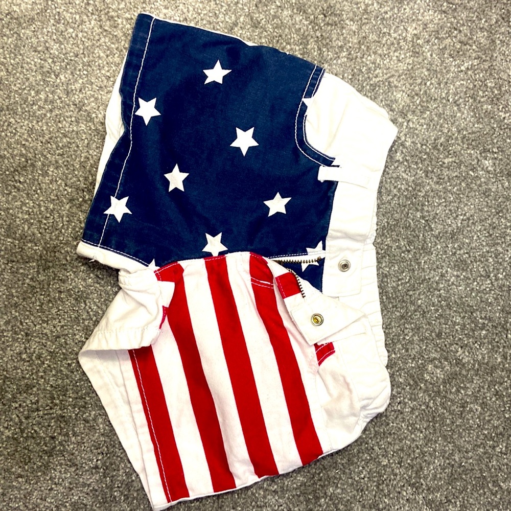 Little girls Americana shorts 🇺🇸